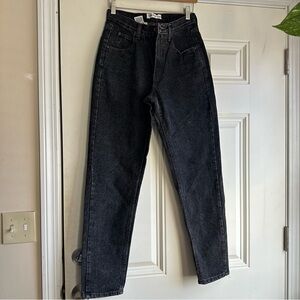 Vintage Calvin Klein Sport Black Denim High Rise Mom Jeans